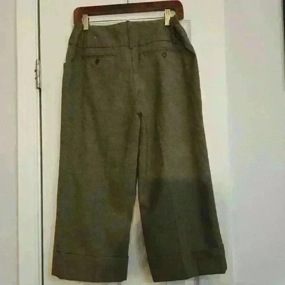 Ladies Cropped Slacks size 6 - Picture 2 of 4